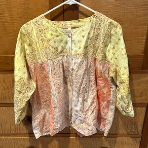 Really cute top from Anthro Pilcro